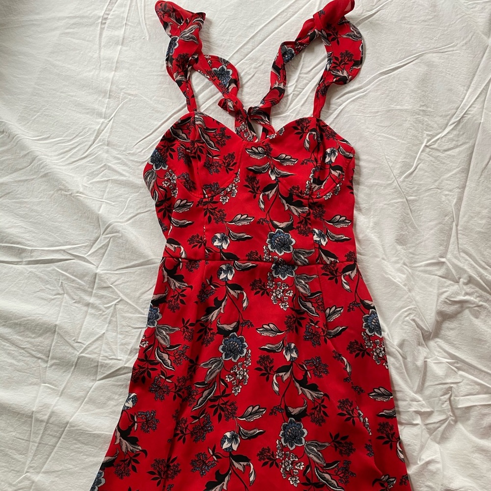 Summer Red Dress